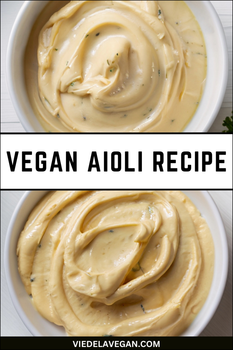 Quick & Easy Vegan Aioli Recipe | Homemade Dairy-Free Aioli